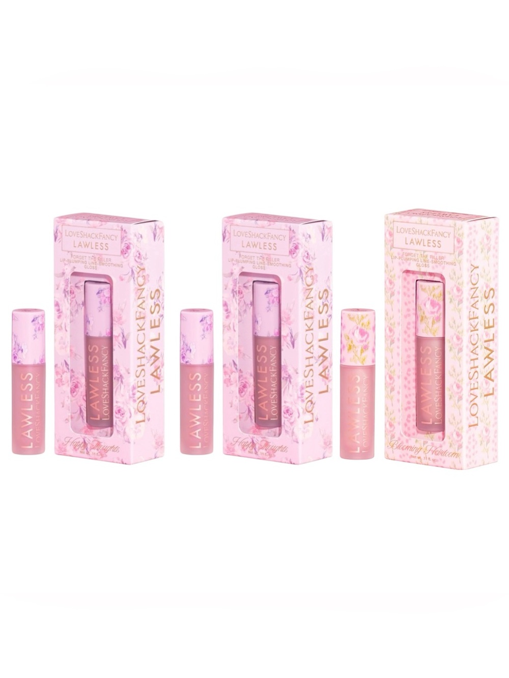 LoveShackFancy Lawless Lip Gloss Set All New